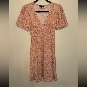 Women’s Pink Floral Dress